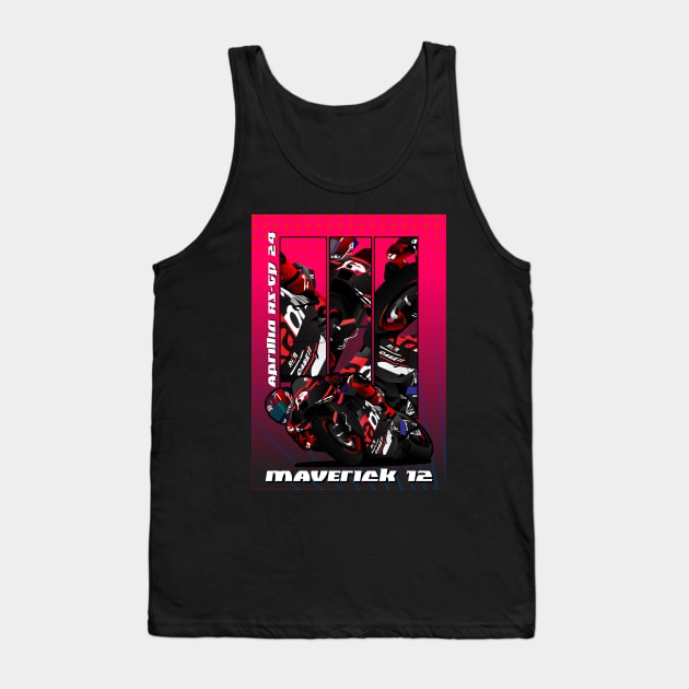 Motogp Tank Top by glycediab